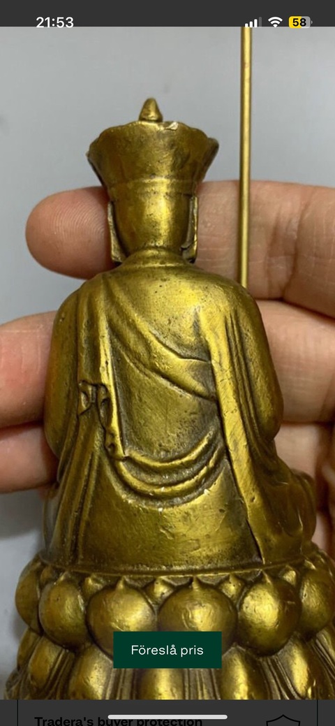 古玩銅器銅造像真品鑒賞圖