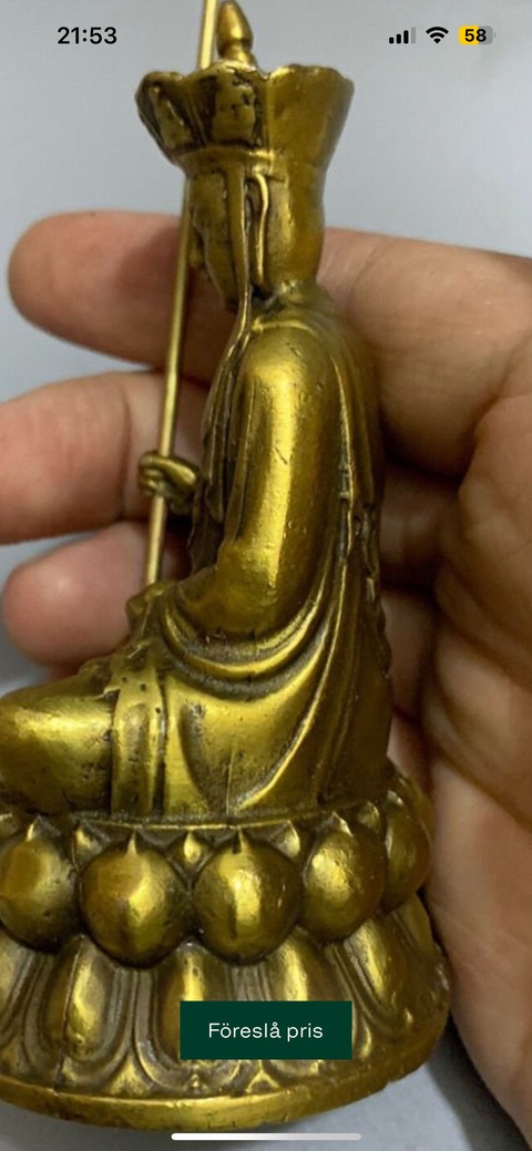 古玩銅器銅造像真品鑒賞圖