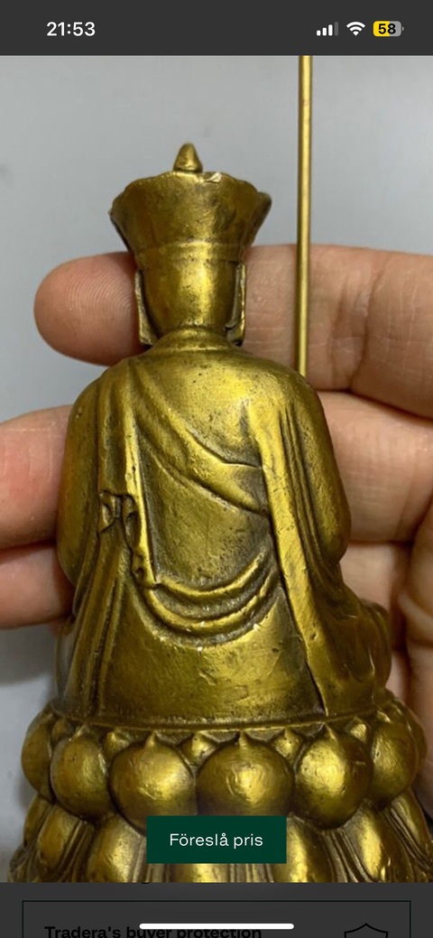 古玩銅器銅造像真品鑒賞圖