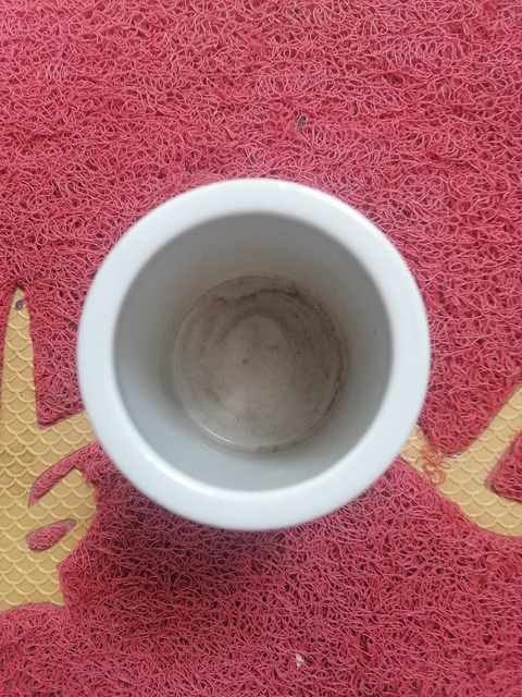 古玩陶瓷粉彩山水閣樓筆筒真品鑒賞圖