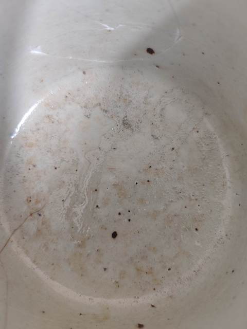 古玩陶瓷二龍戲珠青花三足筒式香爐真品鑒賞圖