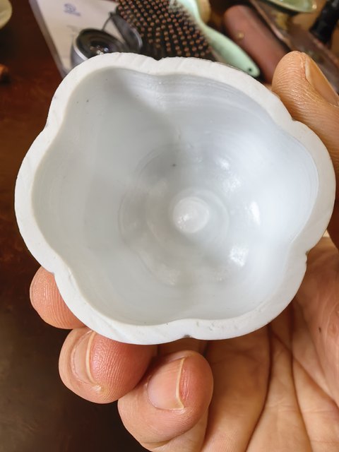 古玩陶瓷湖田窯青白釉蓋盒真品鑒賞圖