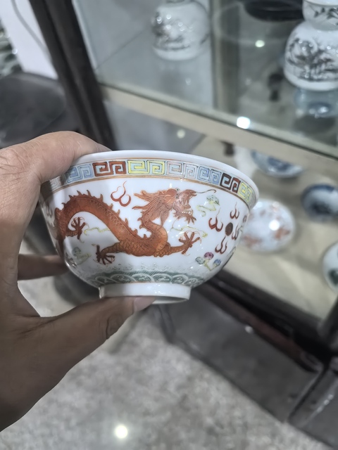 古玩陶瓷粉彩碗真品鑒賞圖