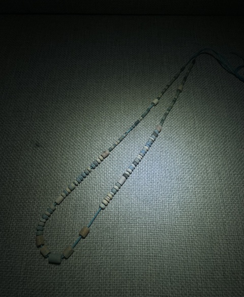 古玩玉器文化期.古珠項鏈拍賣，當前價格0元