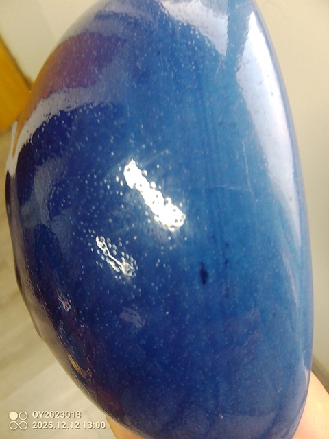 古玩陶瓷霽藍釉香爐真品鑒賞圖