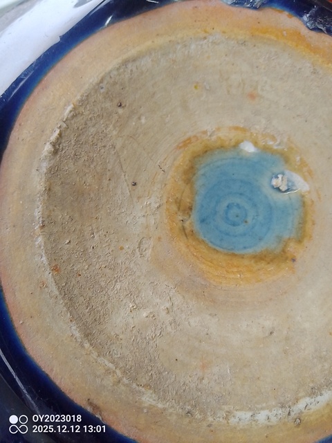 古玩陶瓷霽藍釉香爐真品鑒賞圖