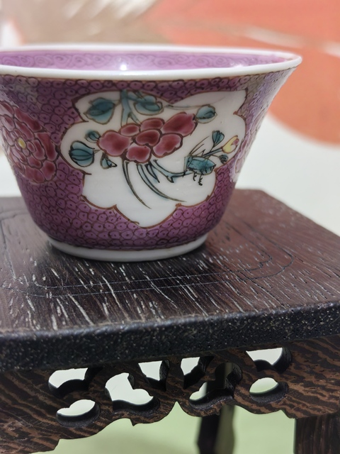 古玩陶瓷清雍正 粉彩人物紋杯拍賣，當前價格2800元