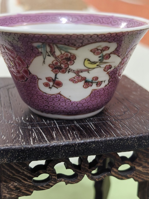 古玩陶瓷清雍正 粉彩人物紋杯拍賣，當前價格2800元