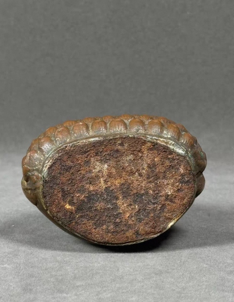 古玩銅器銅觀音菩薩像真品鑒賞圖