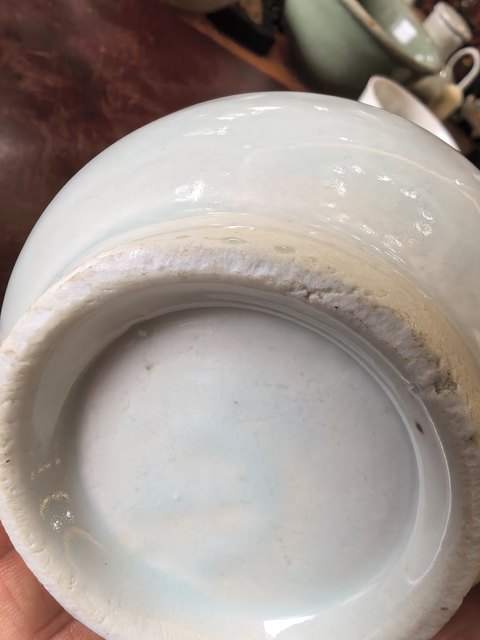 古玩陶瓷青白釉芒口碗真品鑒賞圖