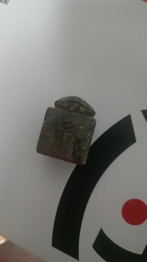 古玩雜項老料新刻龜紐印章真品鑒賞圖