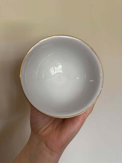 古玩陶瓷民國解放初 萬壽無疆碗真品鑒賞圖