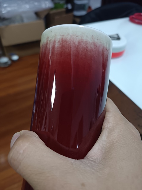 古玩陶瓷天球瓶真品鑒賞圖