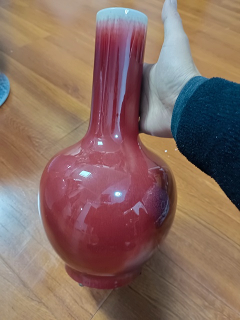 古玩陶瓷天球瓶真品鑒賞圖