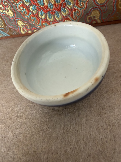 古玩陶瓷晚清青花冰梅罐真品鑒賞圖