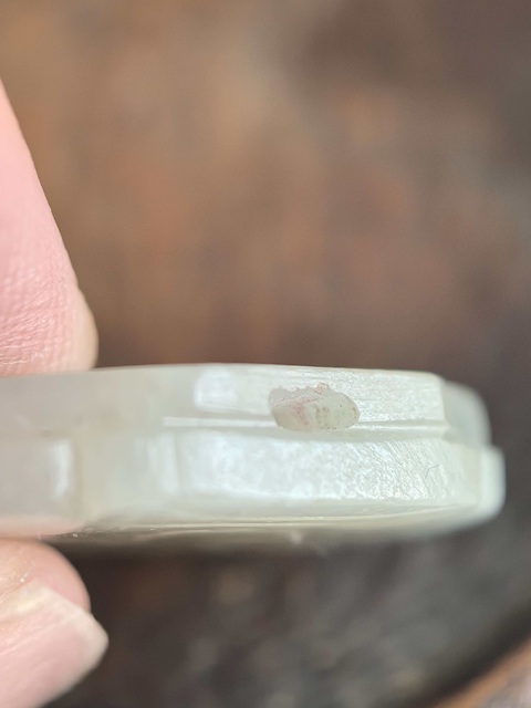 古玩玉器清·玉雕虎紋佩拍賣，當前價格3800元