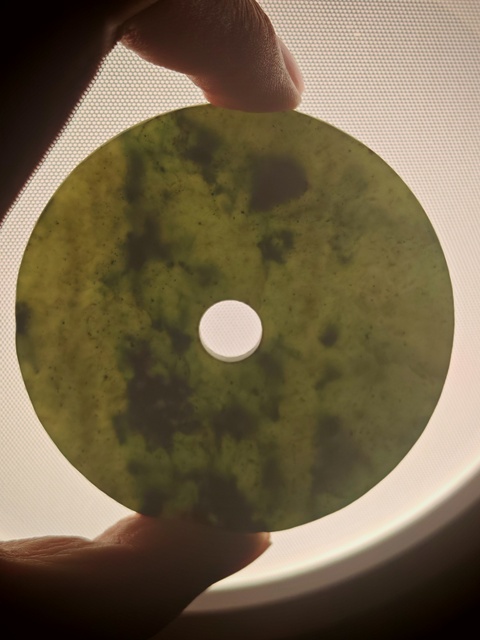 古玩玉器玉璧真品鑒賞圖