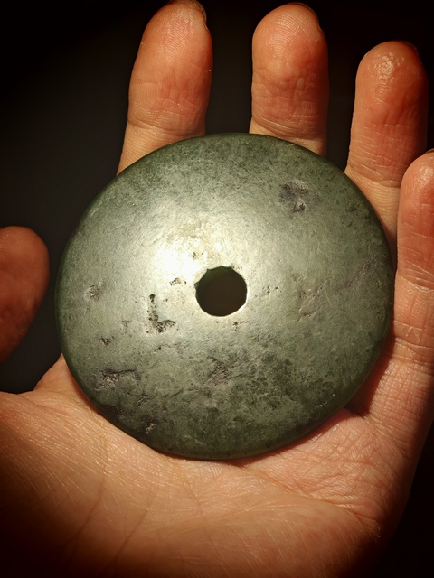 古玩玉器玉璧真品鑒賞圖