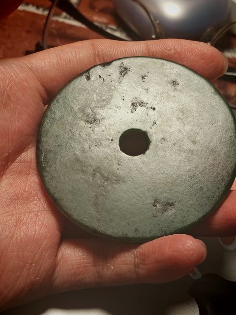 古玩玉器玉璧真品鑒賞圖