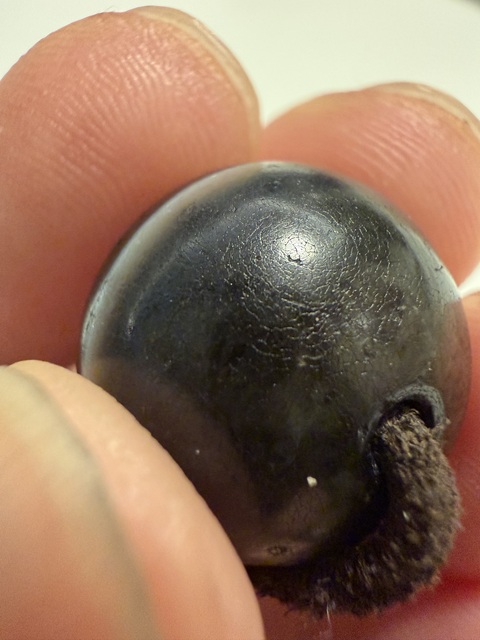 古玩玉器千年老一線藥師珠真品鑒賞圖