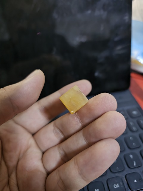 古玩雜項老撾石印章真品鑒賞圖