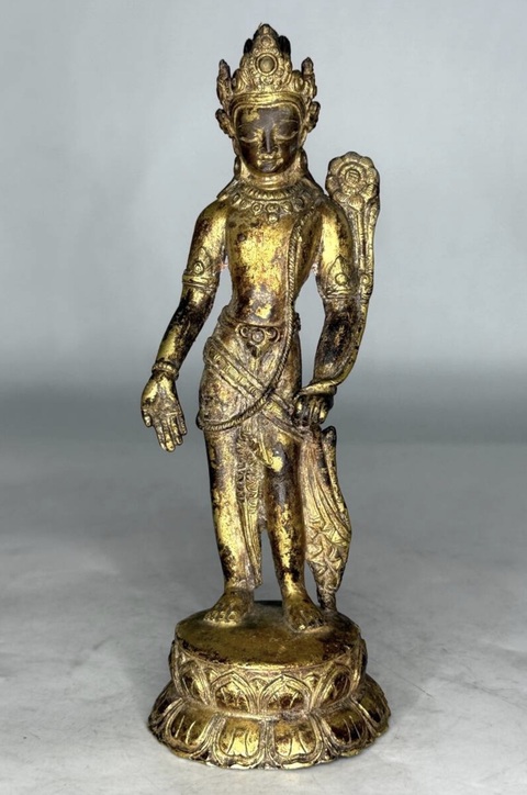 古玩銅器造像真品鑒賞圖