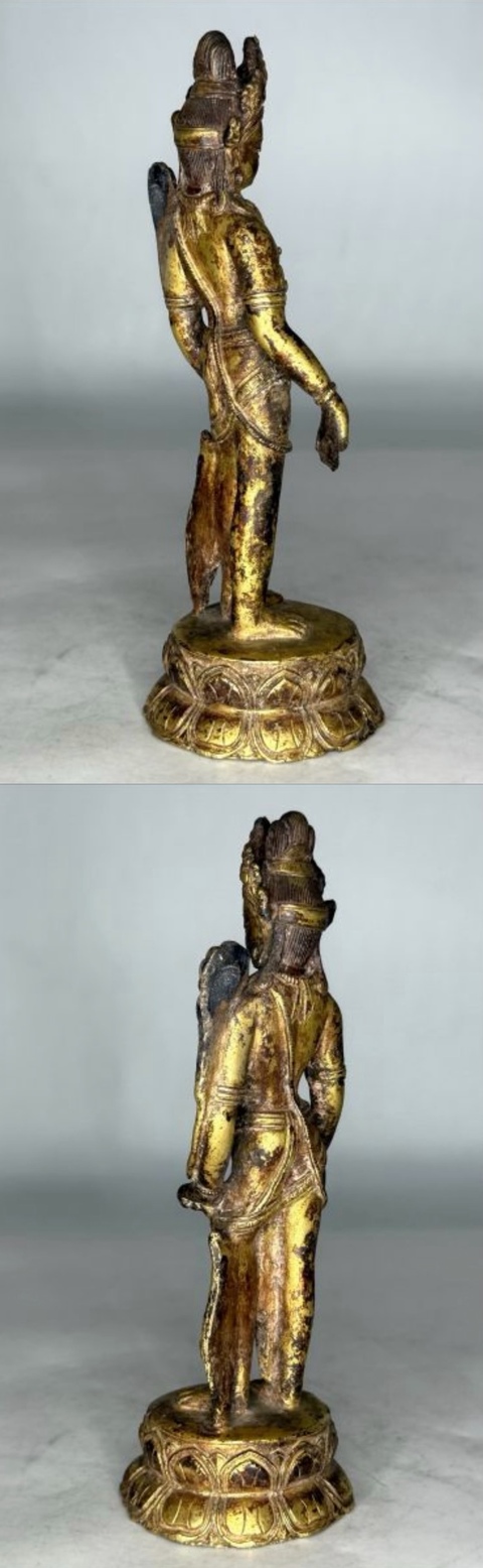 古玩銅器造像真品鑒賞圖