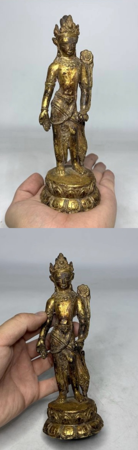 古玩銅器造像真品鑒賞圖