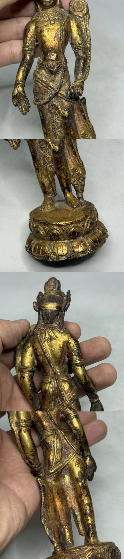 古玩銅器造像真品鑒賞圖