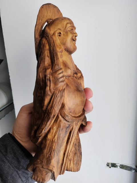 古玩雜項黃楊木木雕羅漢拍賣，當前價格2888元