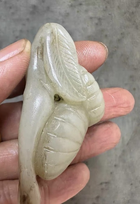 古玩玉器和田玉瓜果件真品鑒賞圖