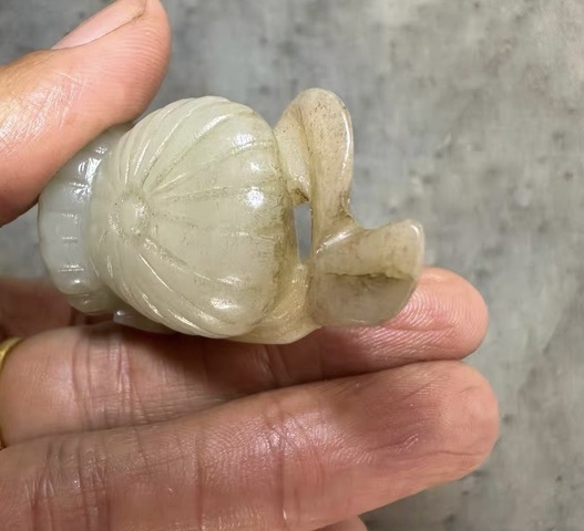 古玩玉器和田玉瓜果件真品鑒賞圖