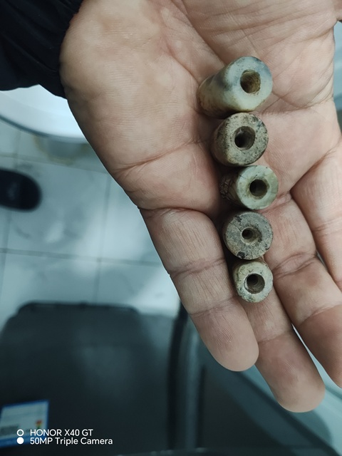 古玩玉器仿“良渚文化”玉勒真品鑒賞圖