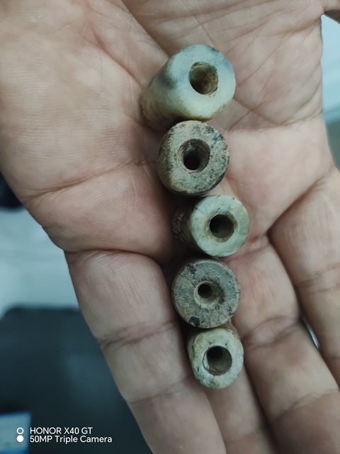 古玩玉器仿“良渚文化”玉勒真品鑒賞圖