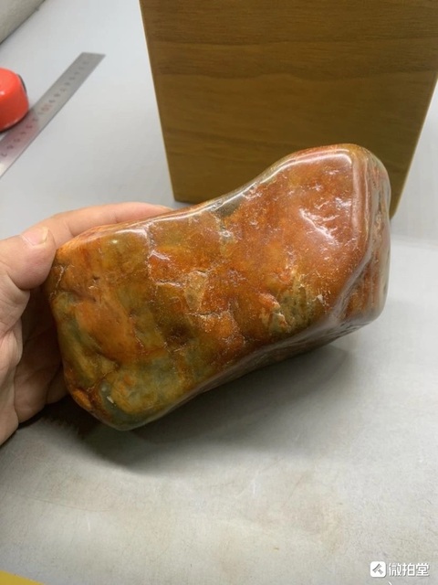 古玩玉器河磨玉原石真品鑒賞圖