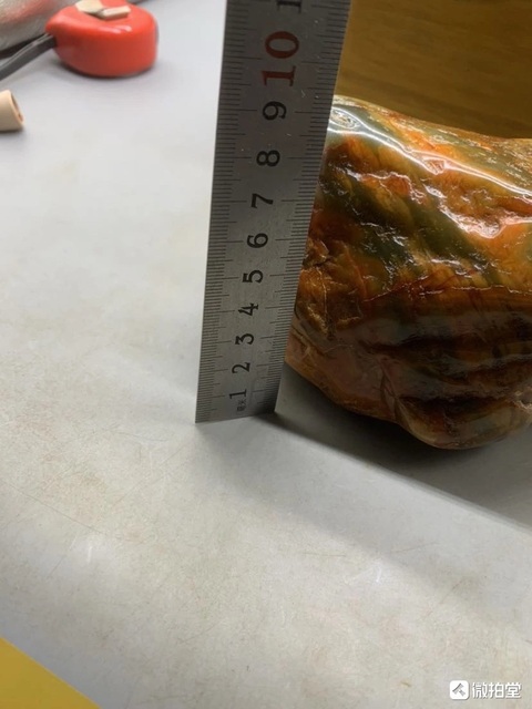 古玩玉器河磨玉原石真品鑒賞圖