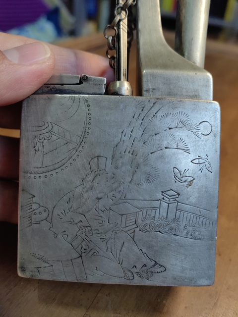 古玩銅器水煙袋拍賣，當前價格500元