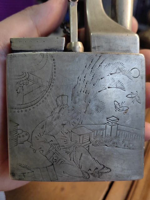 古玩銅器水煙袋拍賣，當前價格500元