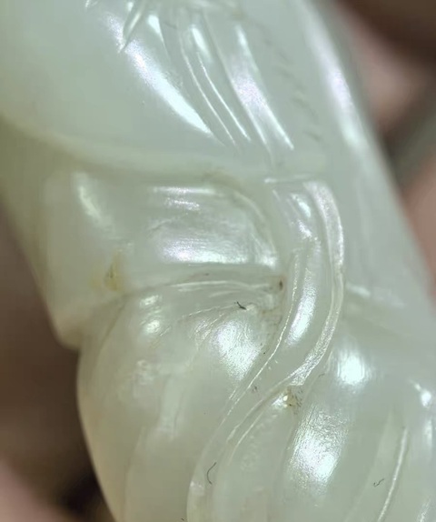 古玩玉器和田玉童子真品鑒賞圖