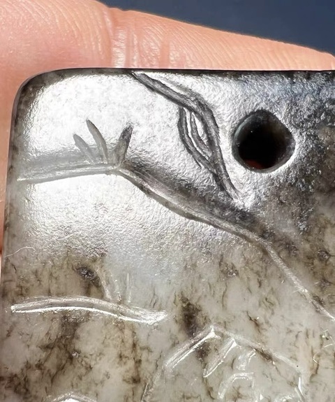 古玩玉器和田玉虎牌真品鑒賞圖