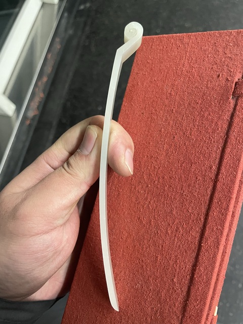 古玩玉器和田玉雕“團壽紋發簪”真品鑒賞圖