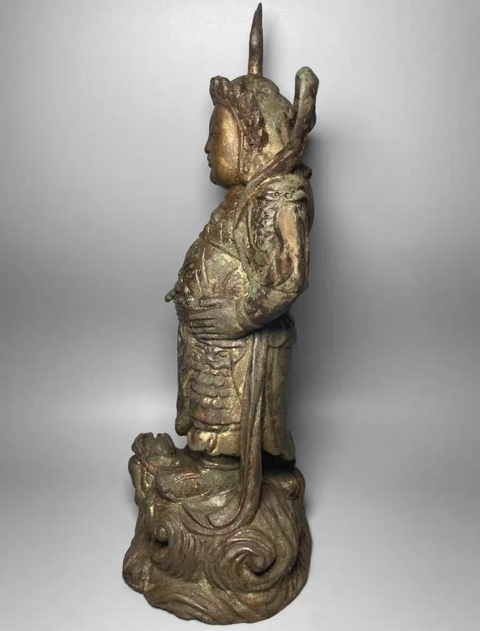 古玩銅器造像真品鑒賞圖