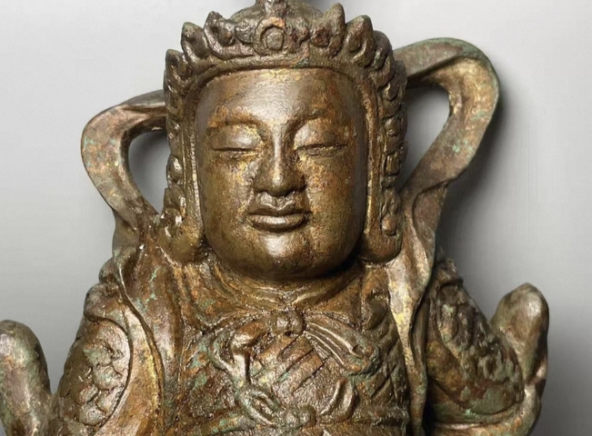 古玩銅器造像真品鑒賞圖