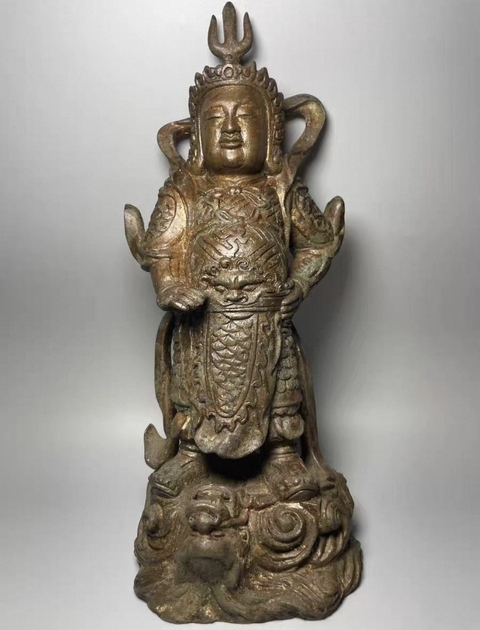 古玩銅器造像真品鑒賞圖