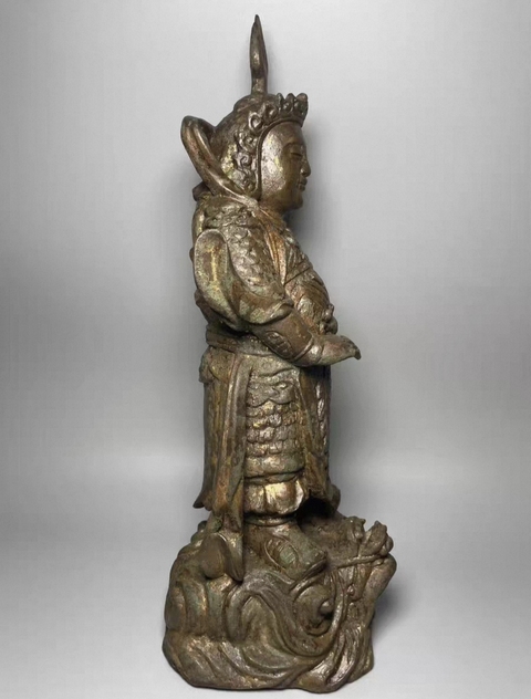 古玩銅器造像真品鑒賞圖