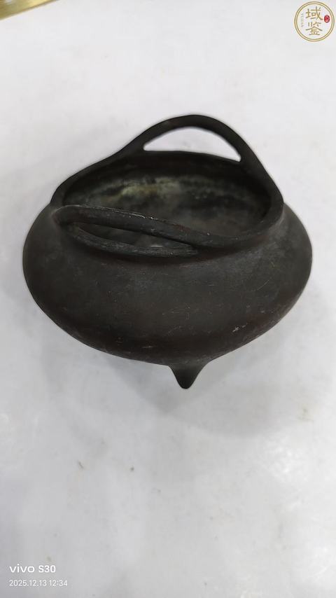 古玩銅器銅爐真品鑒賞圖