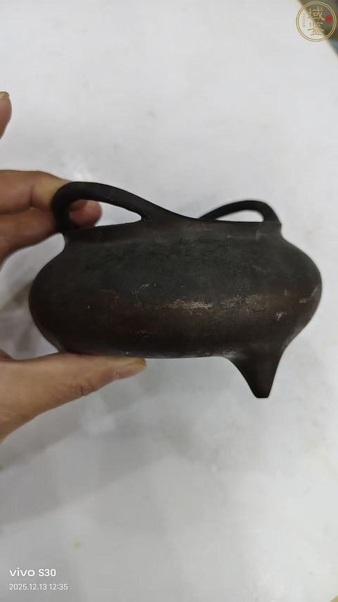 古玩銅器銅爐真品鑒賞圖