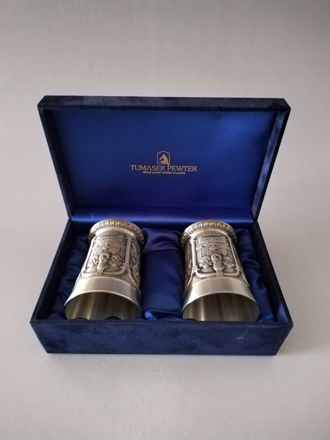 古玩雜項（輕奢高端茶具）錫茶杯拍賣，當前價格568元