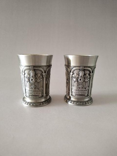 古玩雜項（輕奢高端茶具）錫茶杯拍賣，當前價格568元