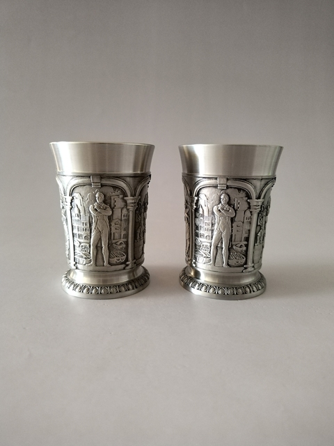 古玩雜項（輕奢高端茶具）錫茶杯拍賣，當前價格568元